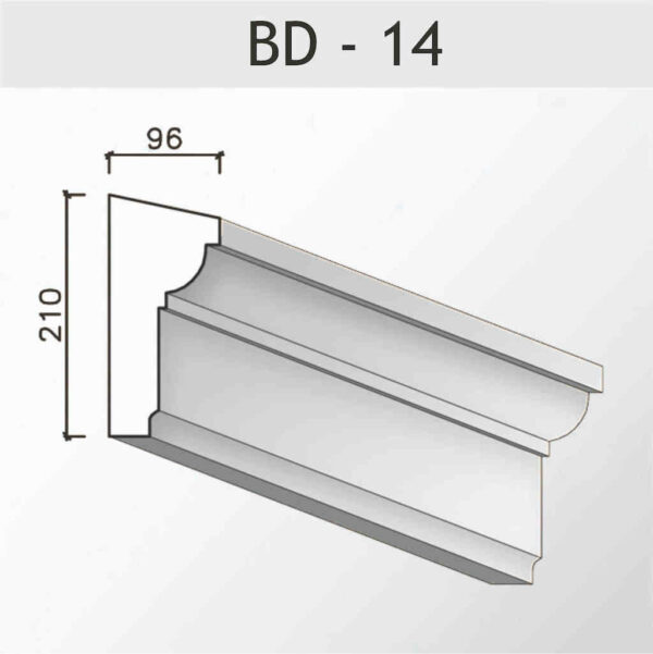 Interfloor cornice BD – 14