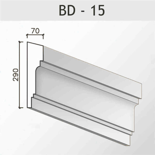 Interfloor cornice BD – 15