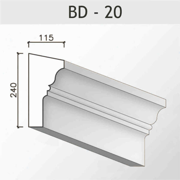 Interfloor cornice BD – 20