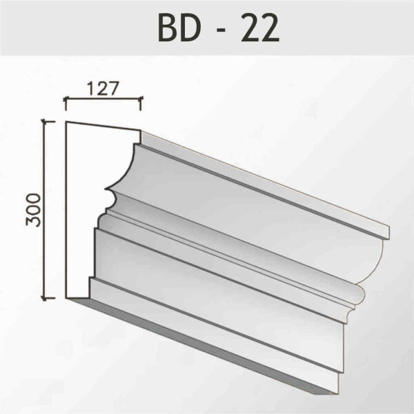 Interfloor cornice BD – 22