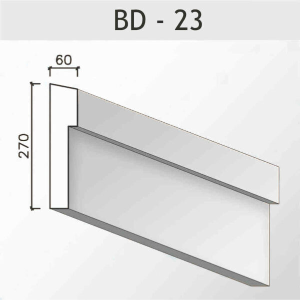 Interfloor cornice BD – 23