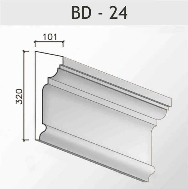 Interfloor cornice BD – 24