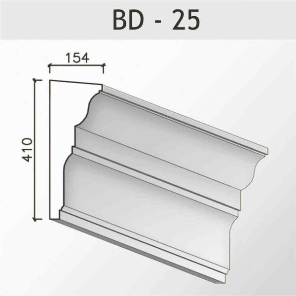 Interfloor cornice BD – 25