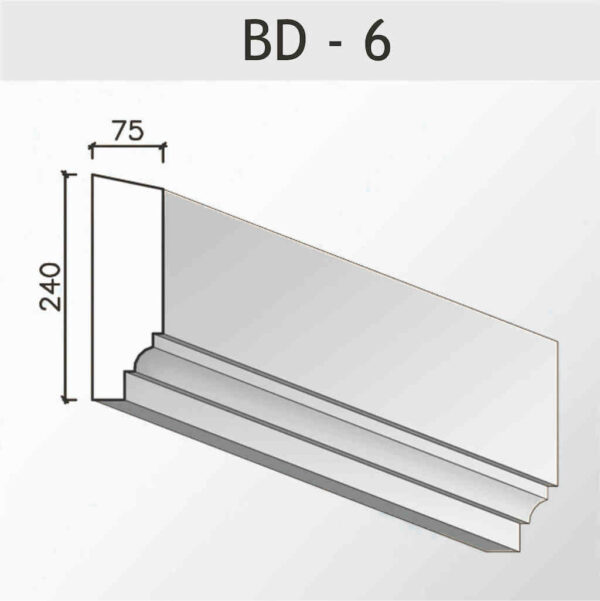 Interfloor cornice BD – 6