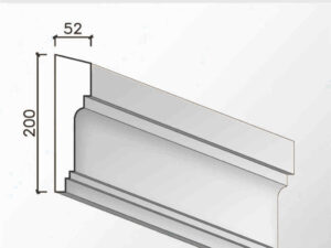 Interfloor cornice BD – 8