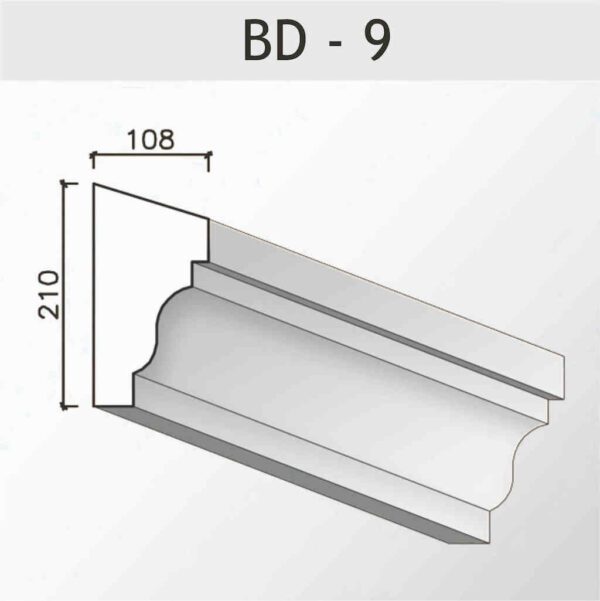 Interfloor cornice BD – 9