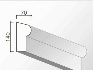 Baseboard molding BS – 12