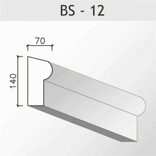 Baseboard molding BS – 12