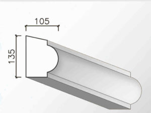 Baseboard molding BS – 13