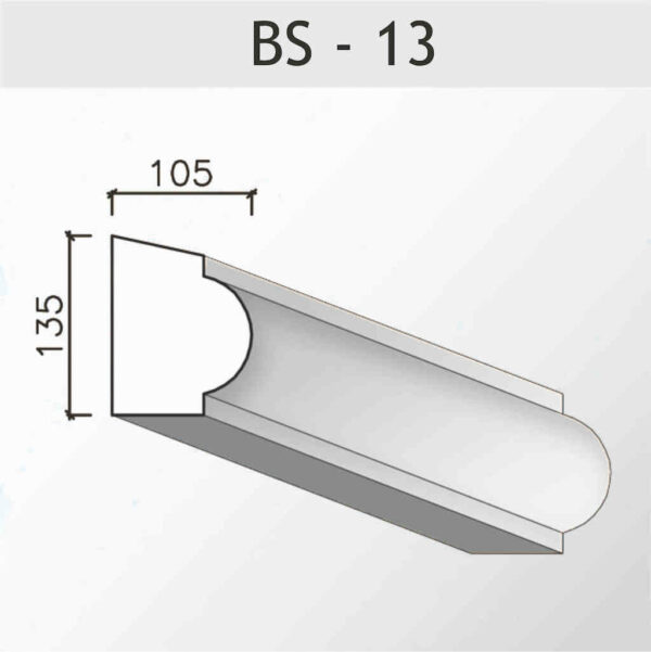 Baseboard molding BS – 13