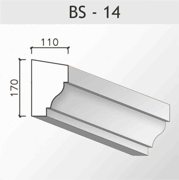 Baseboard molding BS – 14