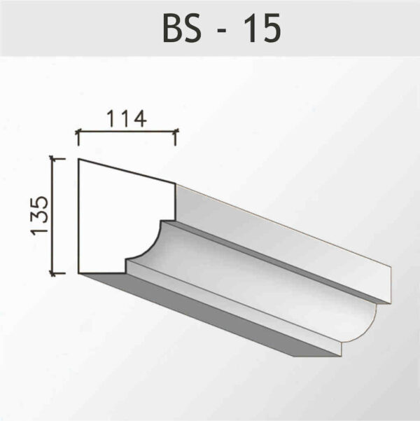 Baseboard molding BS – 15