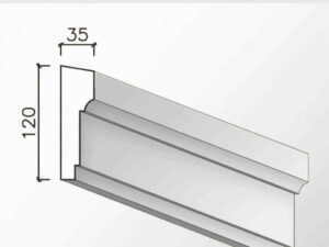 Baseboard molding BS – 3