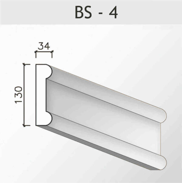 Baseboard molding BS – 4