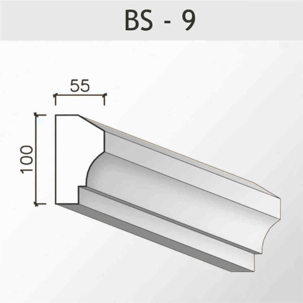 Baseboard molding BS – 9