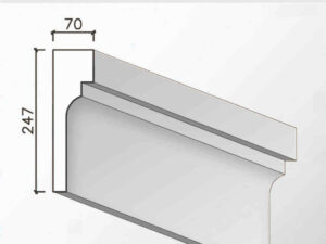 Crowning cornices CA – 1