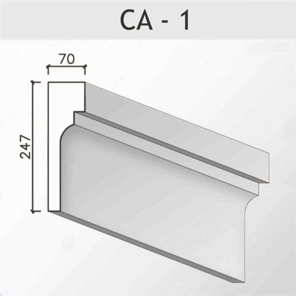 Crowning cornices CA – 1