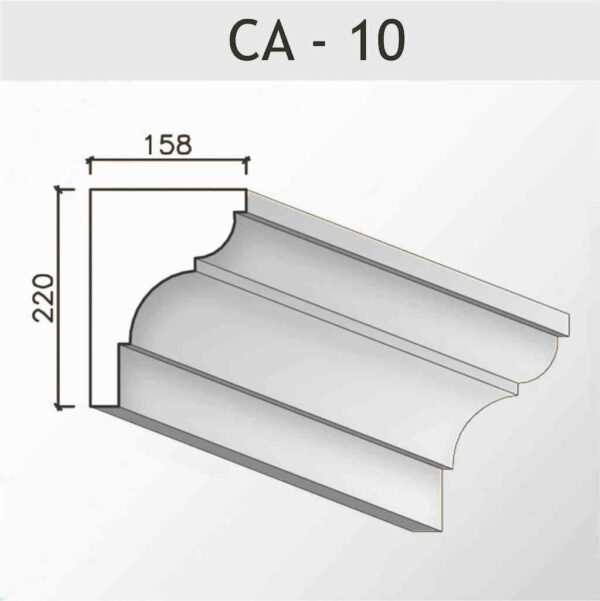 Crowning cornices CA – 10