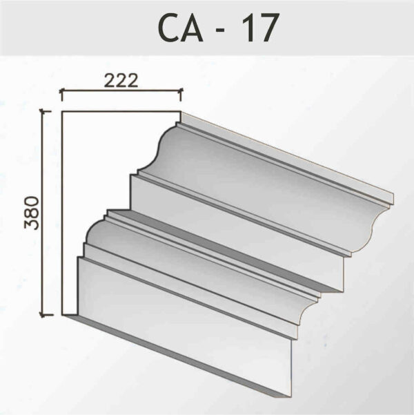 Crowning cornices CA – 17