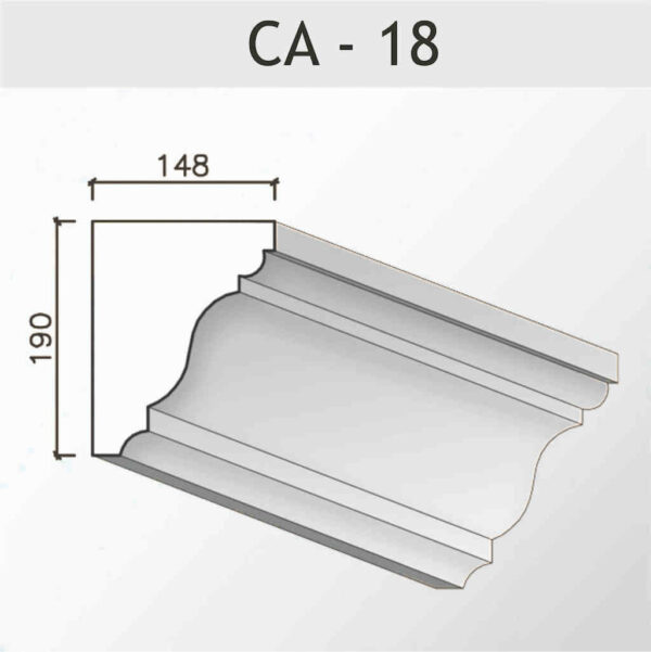 Crowning cornices CA – 18