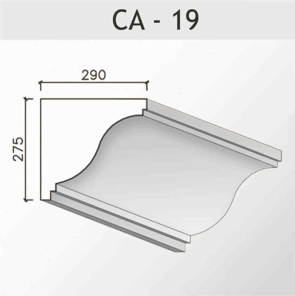 Crowning cornices CA – 19