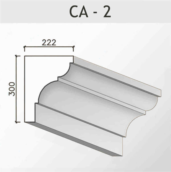 Crowning cornices CA – 2