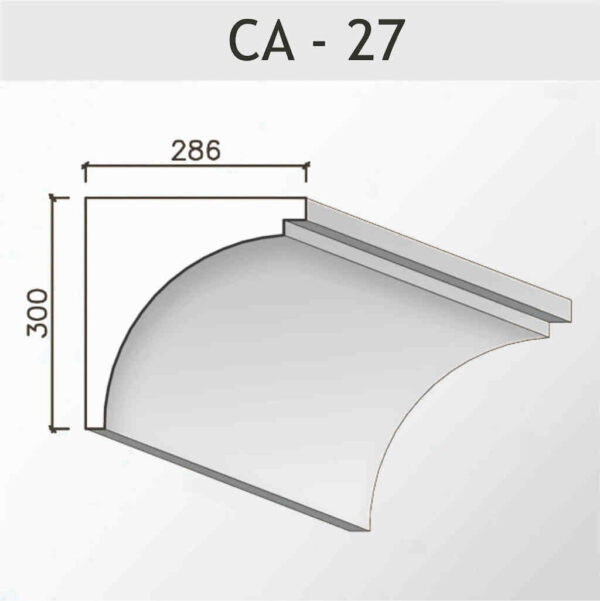 Crowning cornices CA – 27