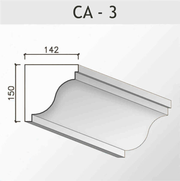 Crowning cornices CA – 3