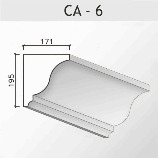 Crowning cornices CA – 6