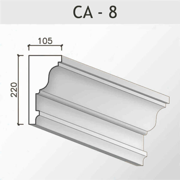 Crowning cornices CA – 8